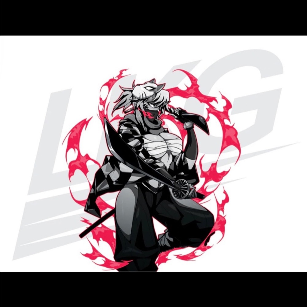 Lowkey Geeks "RAGING SUN AKARI" Die Cut